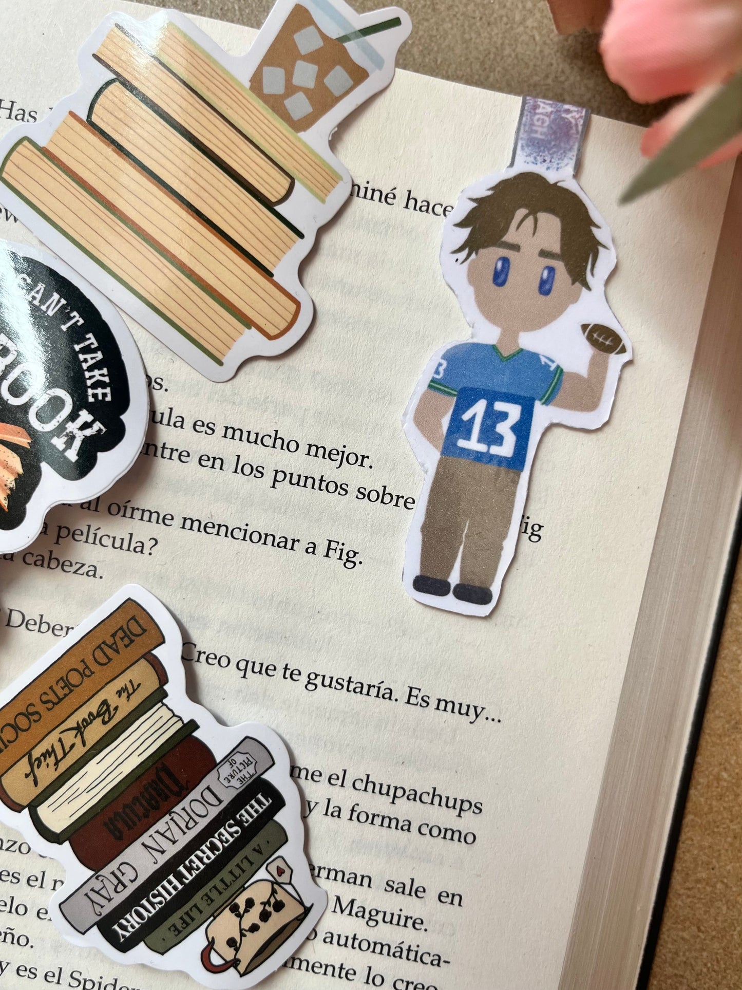 Marcapáginas Magnéticos Chicos de Tommen